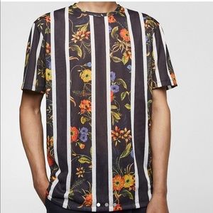 Floral Stripe T-shirt